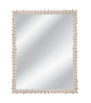 Churchill - Wall Mirror - Distressed White