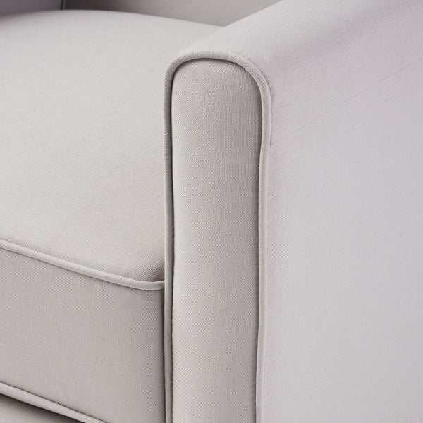Upholstered Push Back Recliner Chair For Living Room