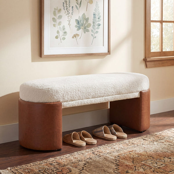 Upholstered Indoor Dining Bench