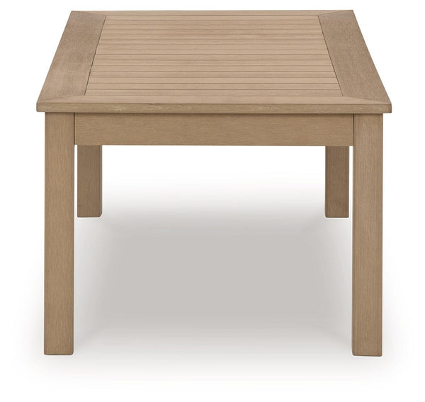 Hallow Creek - Rectangular Cocktail Table - Driftwood