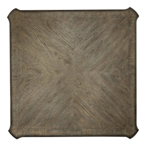 Magnolia Manor - Oversized Square Cocktail Table - Antique White