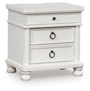 Rowlenstown - Three Drawer Night Stand
