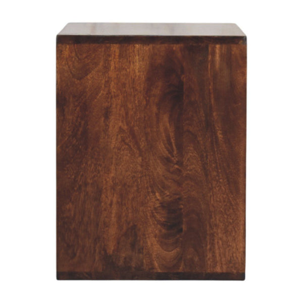 Solis - Open Side Table - Brown