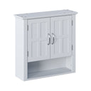 Multi Functional Wall Mounted Cabinet With Adjustable Shelves For Bathroom
