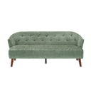 3 Seater Tufted Upholstered Couch Comfy Living Room Sofa