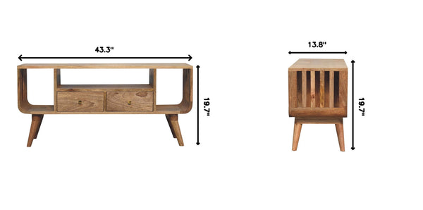 Soba - Multi Media Unit - Brown