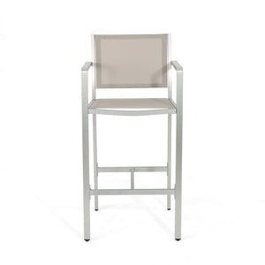 Outdoor Rust Proof Aluminum Barstools (Set of 2)