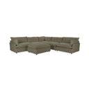 Caplan - 6 Piece Modular Sectional With Ottoman