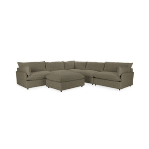 Caplan - 6 Piece Modular Sectional With Ottoman