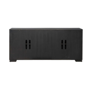 Barlowe - 4 Door Accent Cabinet - Cappuccino