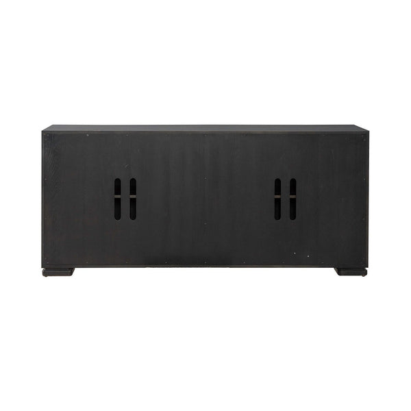 Barlowe - 4 Door Accent Cabinet - Cappuccino