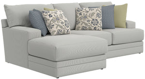 Stockbridge - Sectional With Comfort Coil Seating And 9 Accent Pillows Included