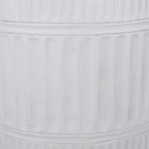 Outdoor Patio End Table - Antique White