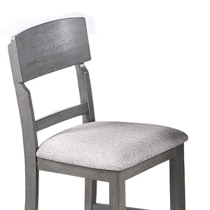 Contemporary Counter Height Dining Set With Built In Lazy Susan