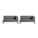 Brava - X Back Corner Bench