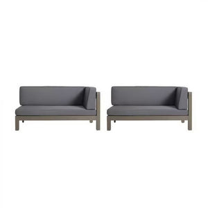 Brava - X Back Corner Bench