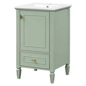 Retro Bathroom Vanity With Sink