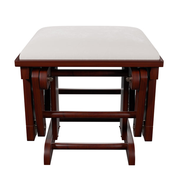Glider Chair With Ottoman