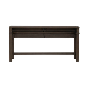 Cascade Falls - Console Bar Table - Satin Espresso