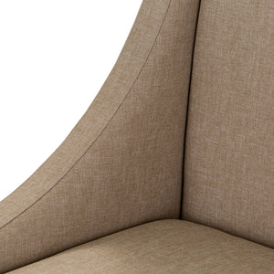 Armand - Upholstered Side Chair - Antique Brownstone