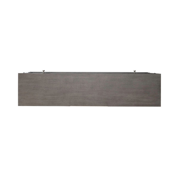 Fireplace TV Consoles - 406 78" Console With Fire FTS - Brown