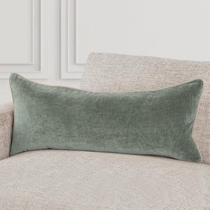 Heirloom Velvet - SLD Pillow - Bay Green