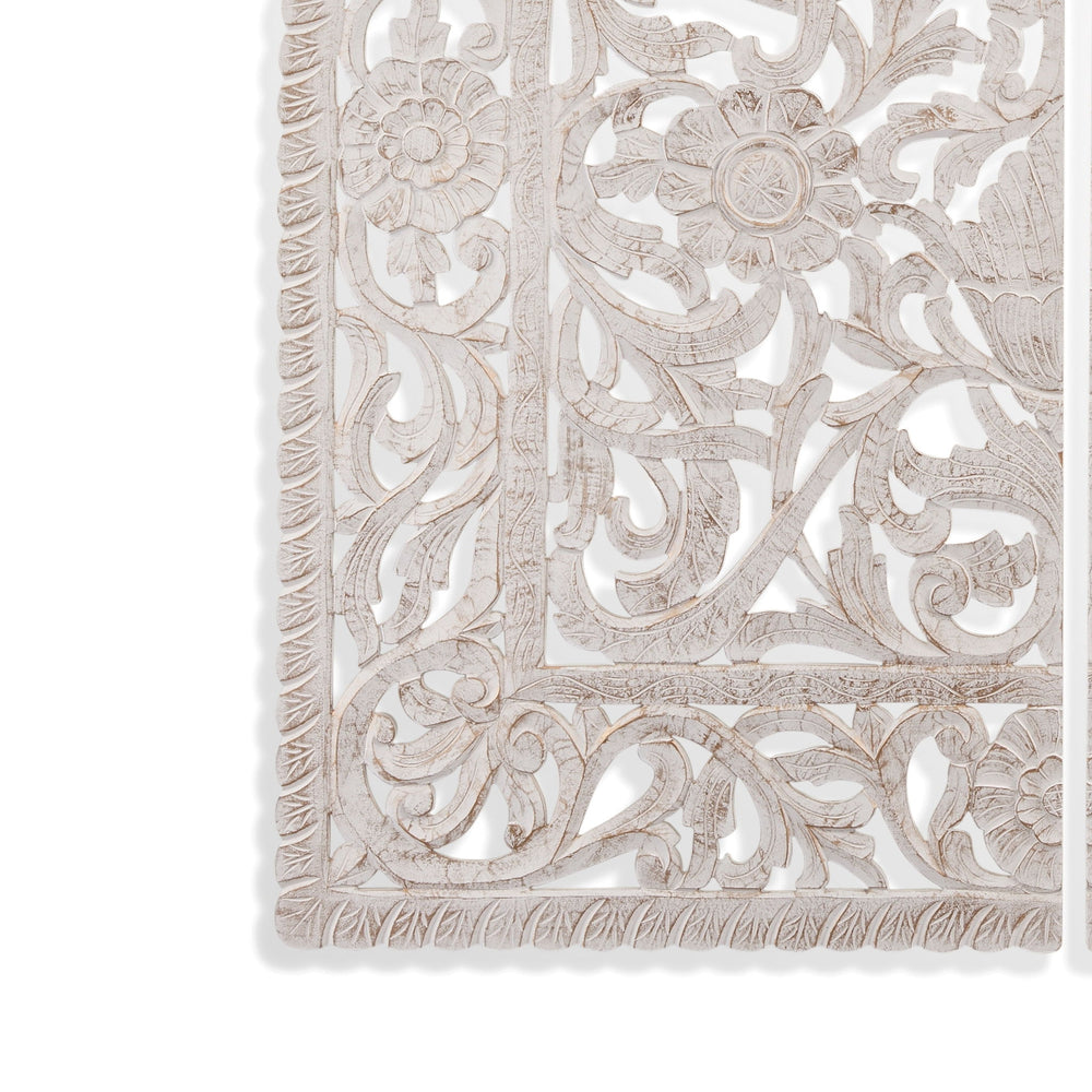 Arched Wall Art - White