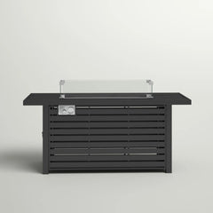 Propane Outdoor Fire Pit Table With Lid Versatile Fuel Options