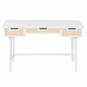 Writing Desk With 3 Drawers For Living Room