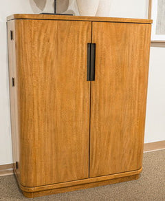 Pamaria - Bar Cabinet - Light Brown