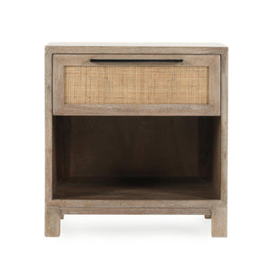 Jensen - 1 Drawer Nightstand - Meadow Taupe