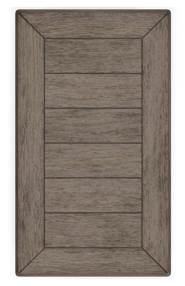Tyler Creek - Chair Side End Table - Black / Gray
