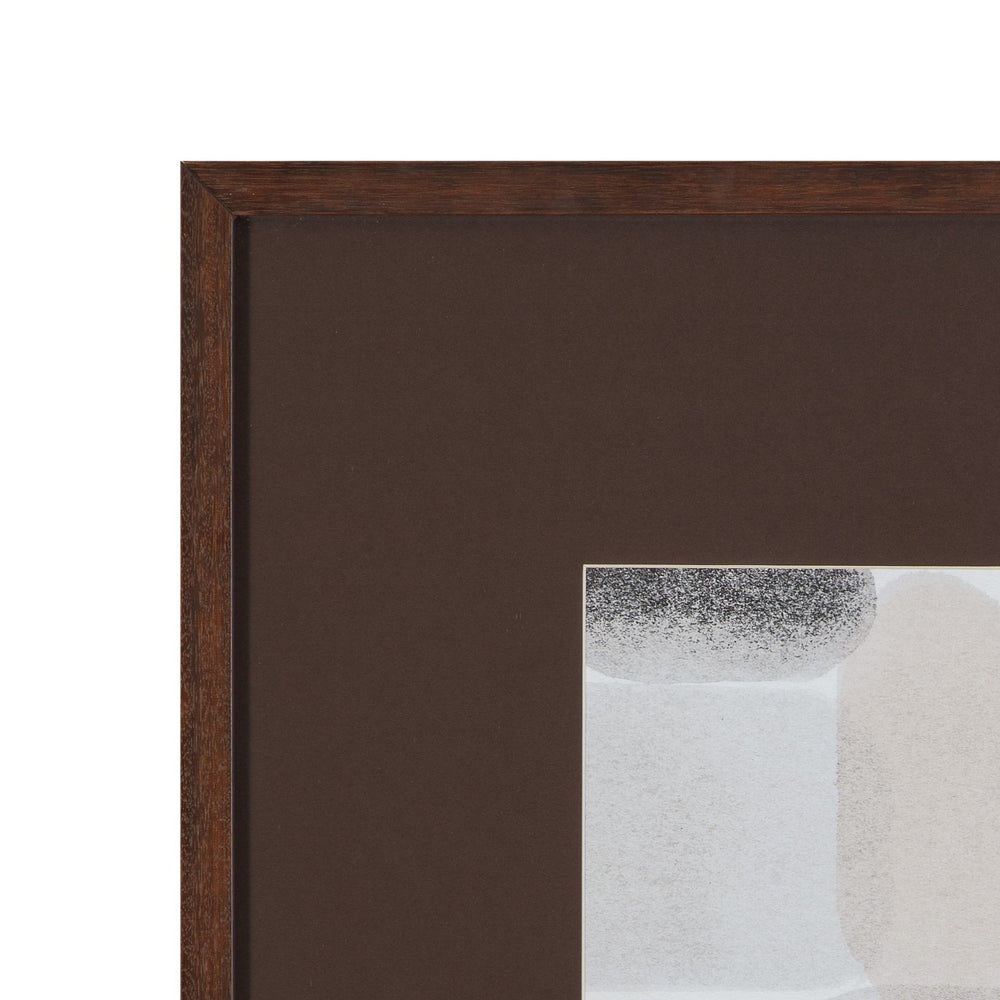 Stone Secrets IV Framed Print - Brown