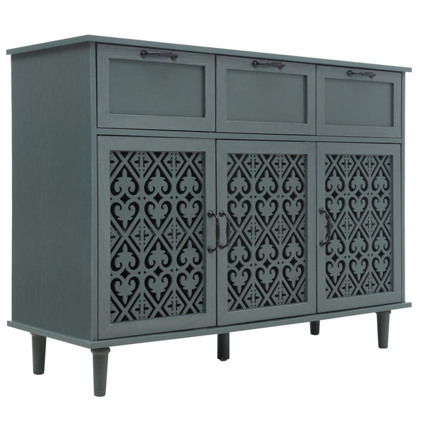 3 Door 3 Drawer Elegant Cabinet