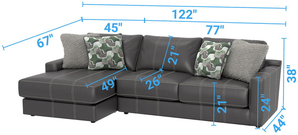 Minori - Italian Leather Sectional