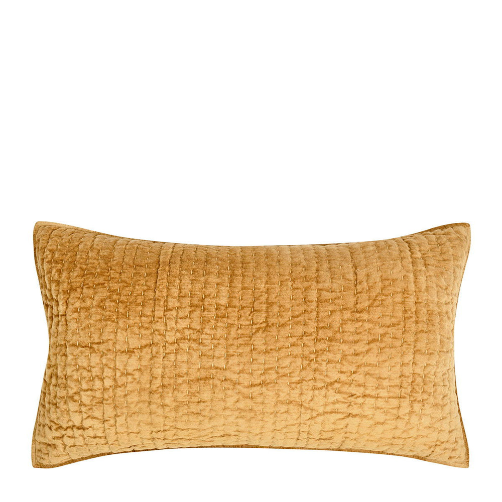Bari - Velvet Sham - Honey Gold