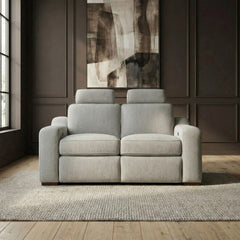 Archer - Loveseat With Power Footrest & ZW - Hampstead Dove