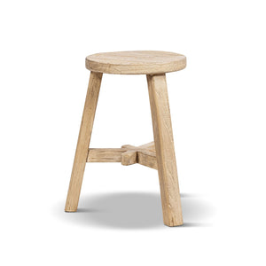 Linden - Round Stool - Light Brown
