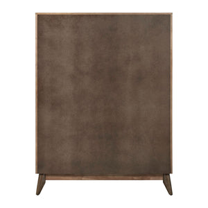 Century Modern - 5 Drawer Chest - Walnut