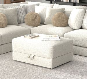 Jazzy - Storage Ottoman - Bone
