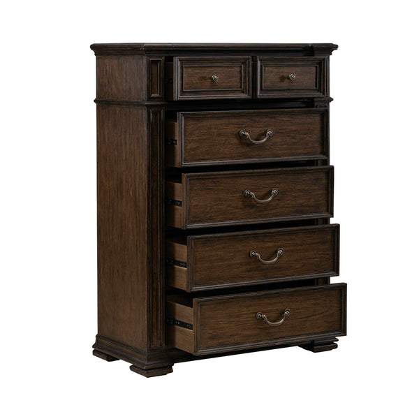 Providence Park - 6 Drawer Chest - Chateau Brown