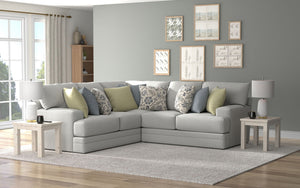 Stockbridge - Sectional With Comfort Coil Seating And 9 Accent Pillows Included