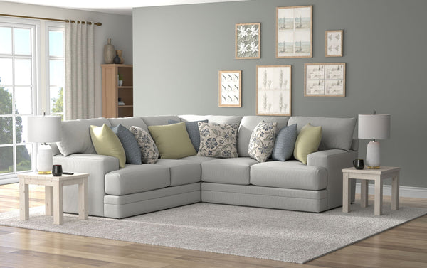Stockbridge - Sectional With Comfort Coil Seating And 9 Accent Pillows Included