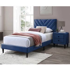 Bed Set With Adjustable Headboard