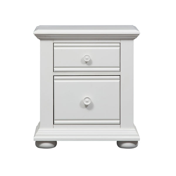 Summer House - 2 Drawer Nightstand - Oyster White