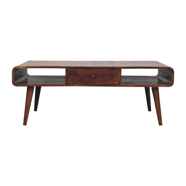 Avora - 2 Drawer Coffee Table - Brown