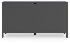 Simmenfort - Six Drawer Dresser - Navy Blue