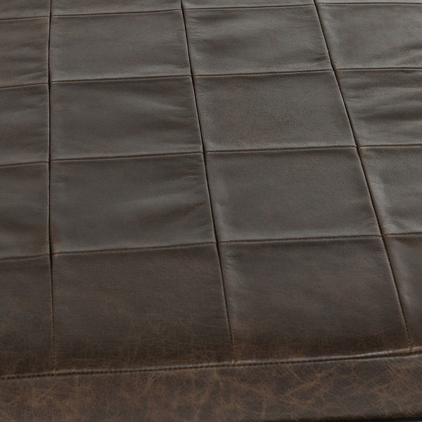 Malo - 28" Leather Bench