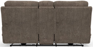 Joya - Power Headrest Power Lay Flat Reclining Console Loveseat With CR3 Heat/Massage/Lumbar/ZG
