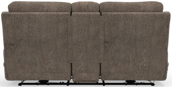 Joya - Power Headrest Power Lay Flat Reclining Console Loveseat With CR3 Heat/Massage/Lumbar/ZG